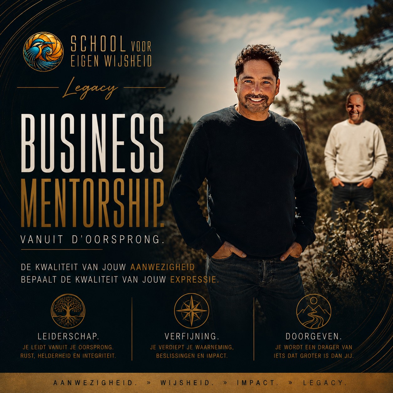 Business Mentorship. Vanuit d'Oorsprong. (Legacy)